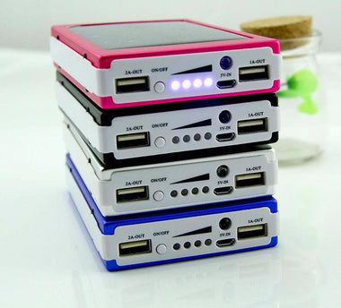 12000mAh Solar Power Bank